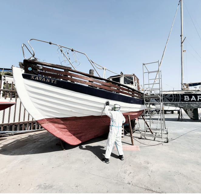 Servicio integral de invernaje y mantenimiento Ceuta Nautic Center